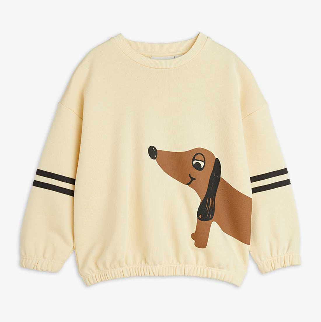 Dackel mit Steifen Sweatshirt