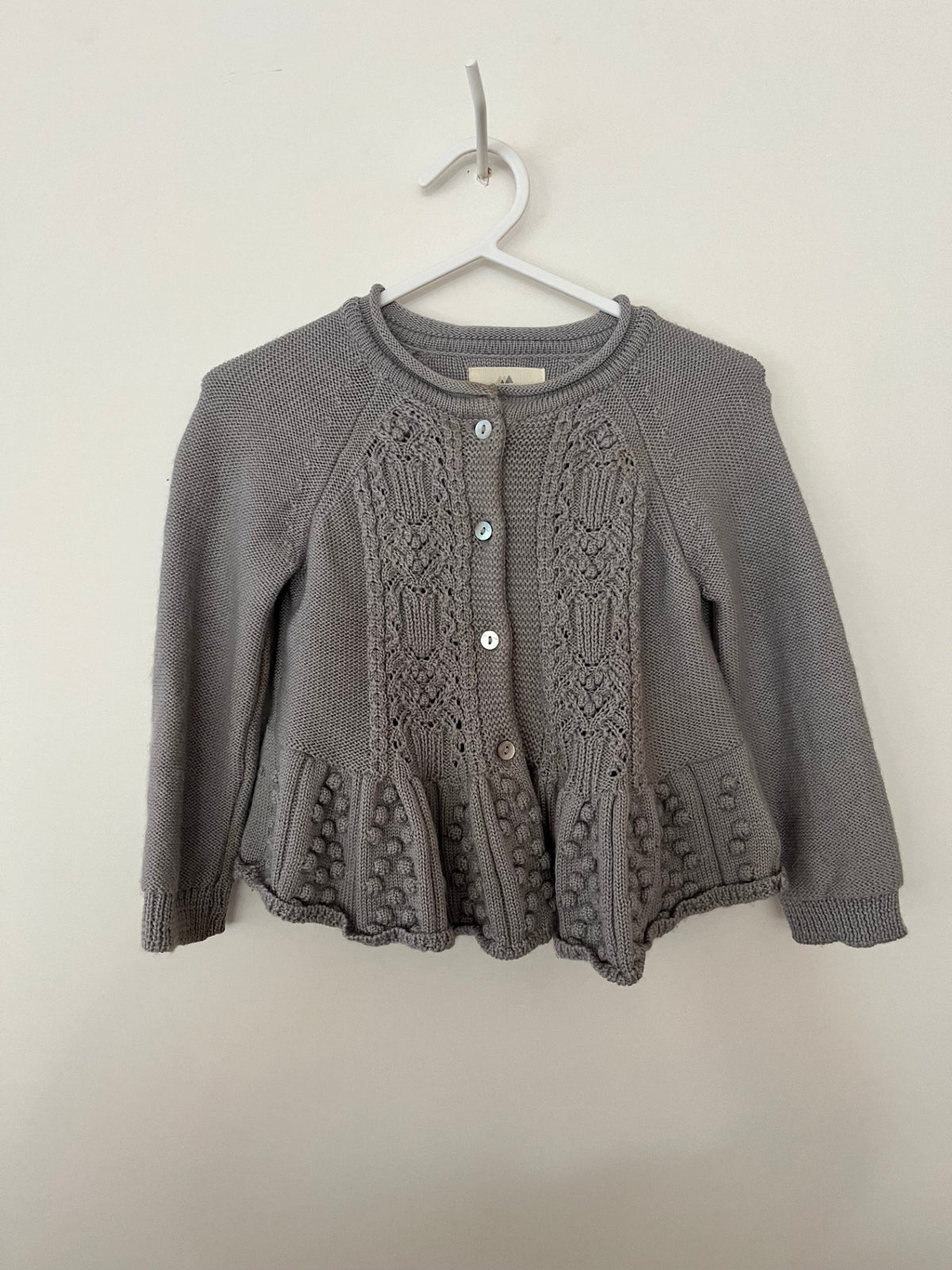 Konges Slojd Cardigan 80 grau