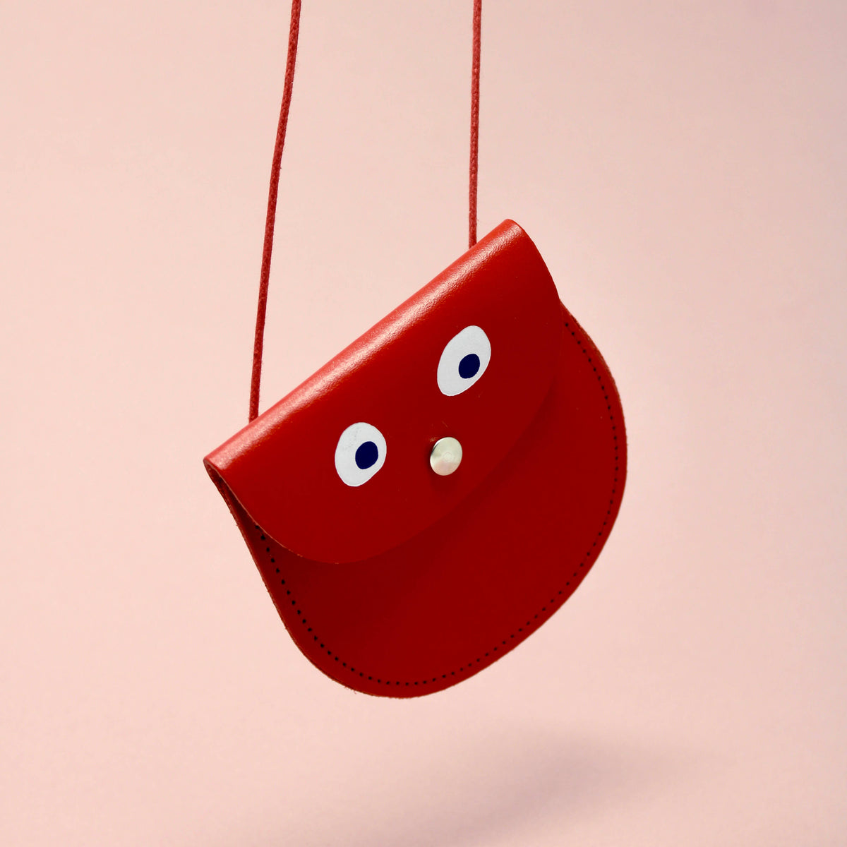 Googly Eye kleine Tasche Rot