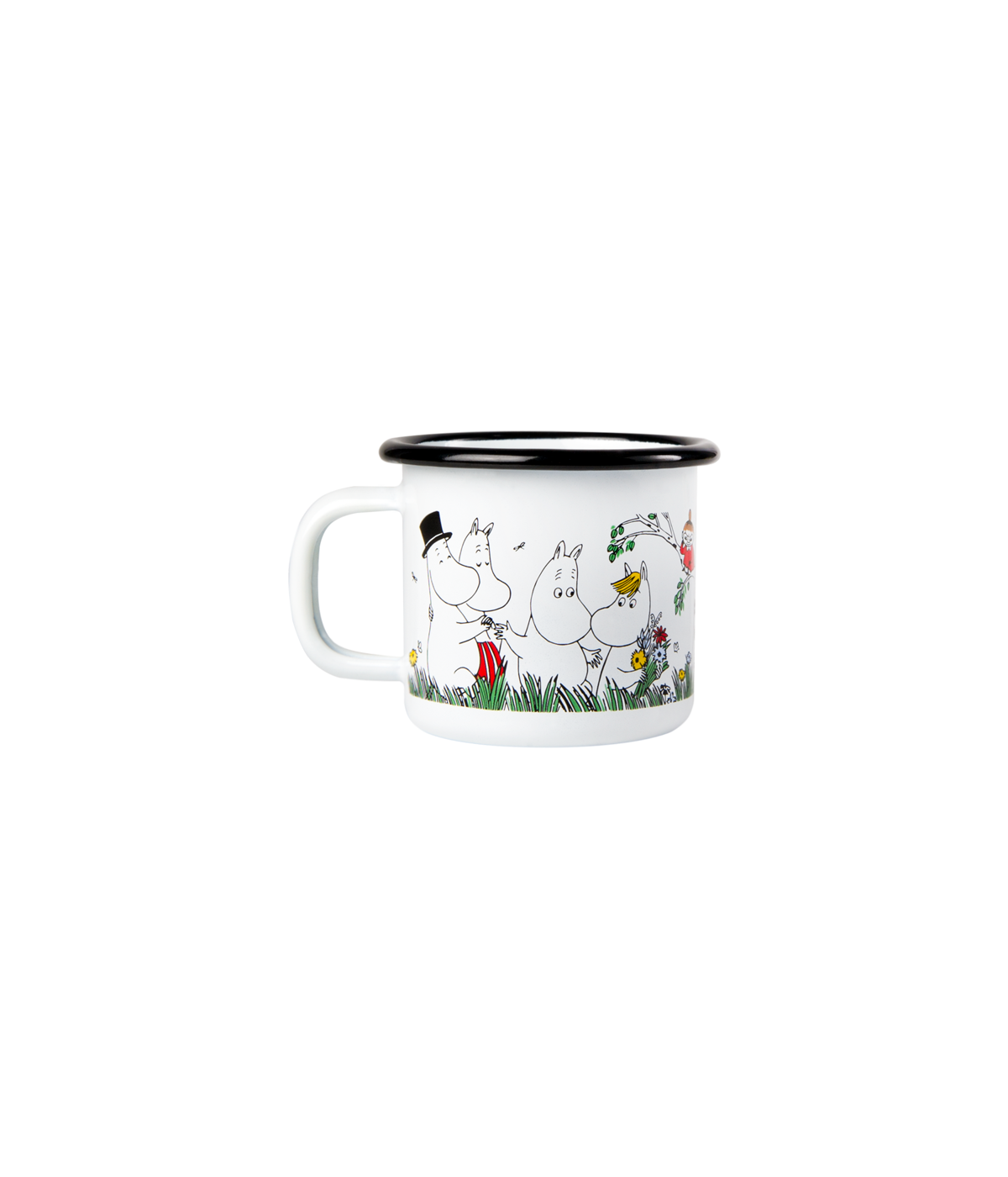 Emaille-Tasse 1.5dl, Happy Family