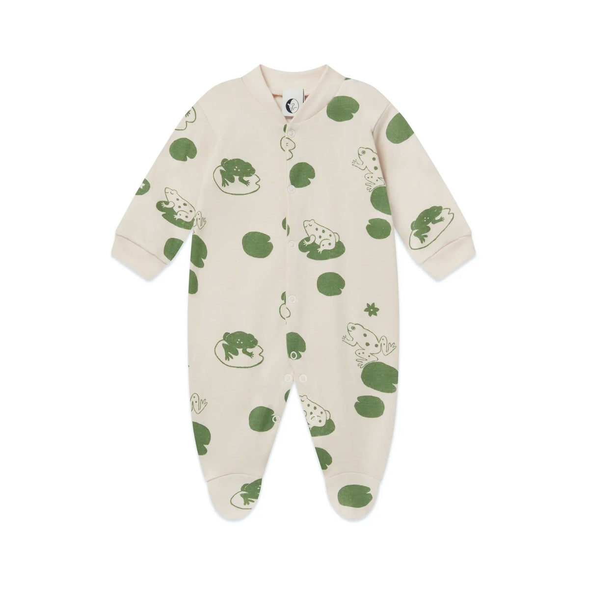 Baby Einteiler Pyjama Frosch