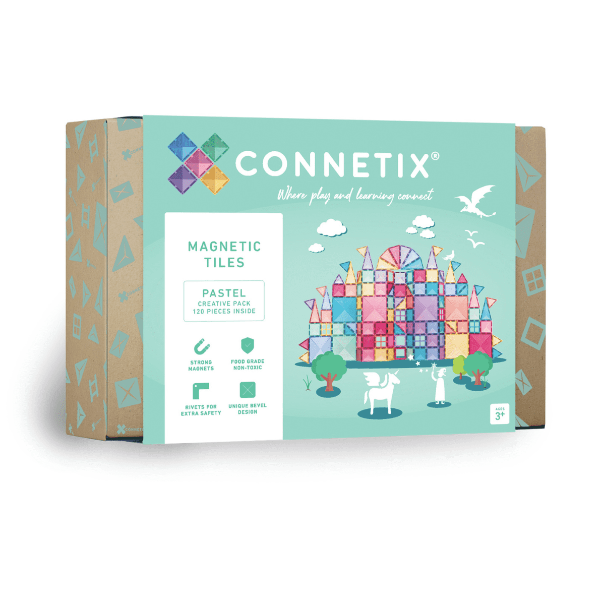 Connetix Pastel Creative Pack 120