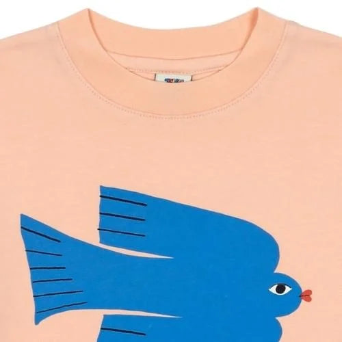 Blauer Vogel T-Shirt